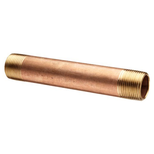 Pipe 2"X30" Brass Threaded Both Ends 