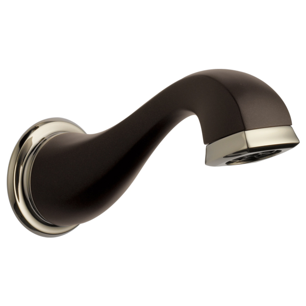 Brizo Charlotte Tub Spout Assembly in Polished Nickel/Bronze