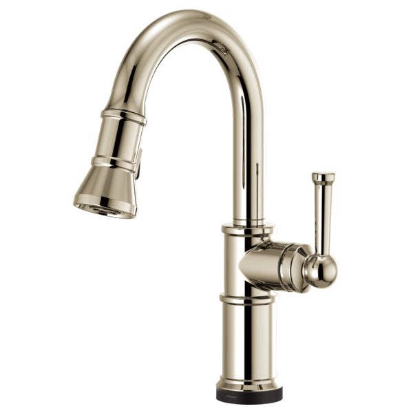Artesso Single Hole Kitchen Faucet in Polished Nickel