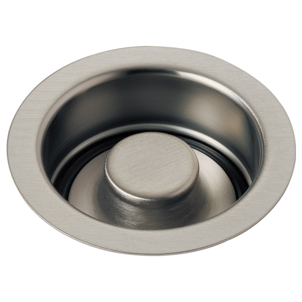 Litze Disposer & Flange Kitchen Stopper in Stainless Steel