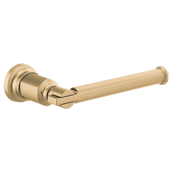 Brizo Invari Toilet Paper Holder in Luxe Gold