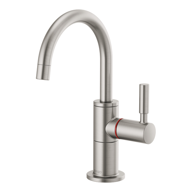 Brizo Instant Hot Faucet w/Arc Spout in Stainless