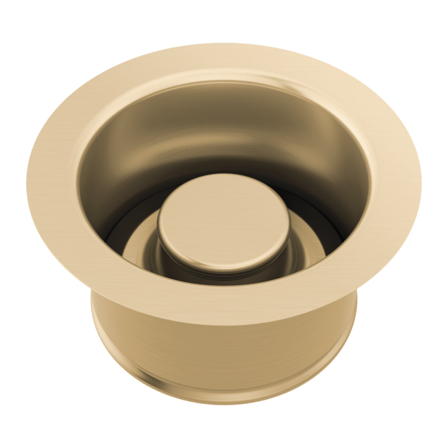 Brizo Kitchen Sink Disposal Flange w/Stopper in Luxe Gold