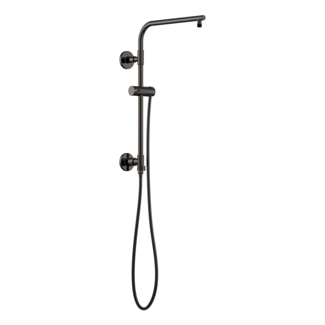 Brizo Essential Shower Column In Brilliance Black Onyx