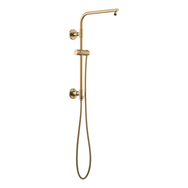 Brizo Essential Shower Column In Luxe Gold