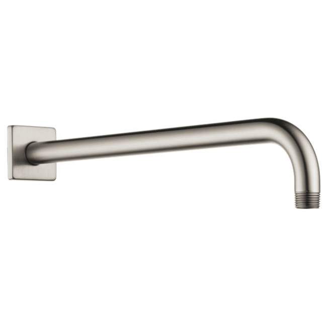 Brizo Essential Wall Mount Shower Arm & Flange In Luxe Nickel