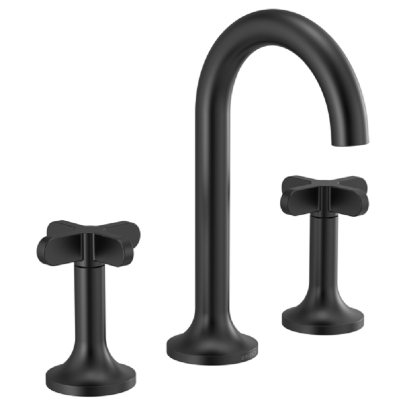 Brizo Jason Wu Widespread Lav Faucet, Less Hdls in Matte Black