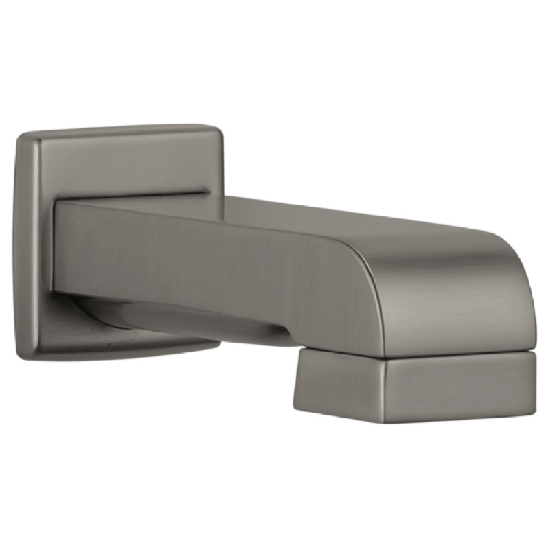 Brizo Siderna Pull-Down Diverter Tub Spout in Luxe Steel