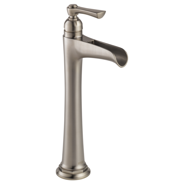 Brizo Rook Single Hole Vessel Lav Faucet in Luxe Nickel