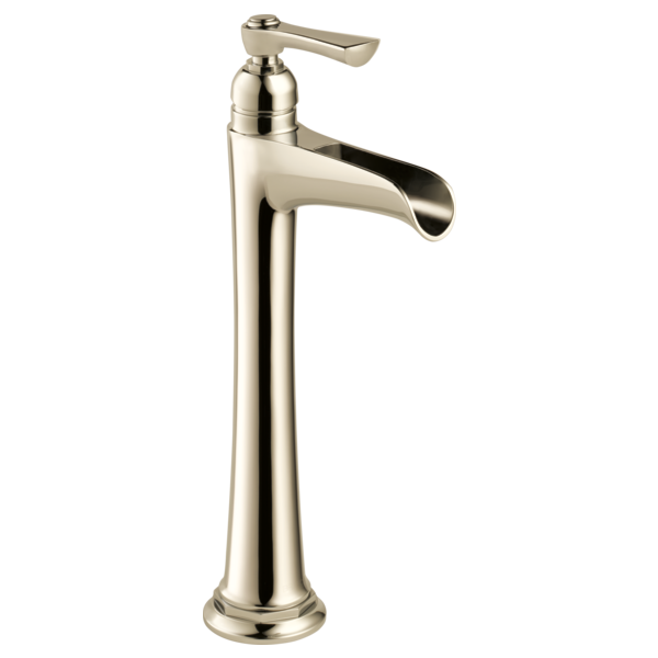 Brizo Rook Single Hole Vessel Lav Faucet in Polished Nickel