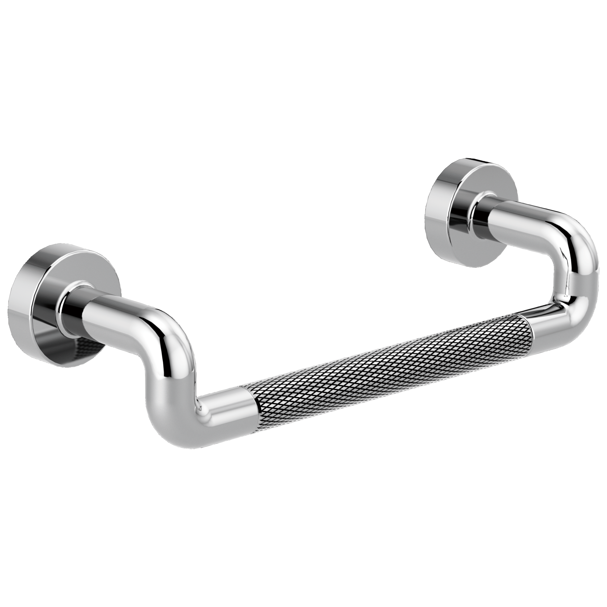 Litze Drawer Pull w/Knurling in Chrome