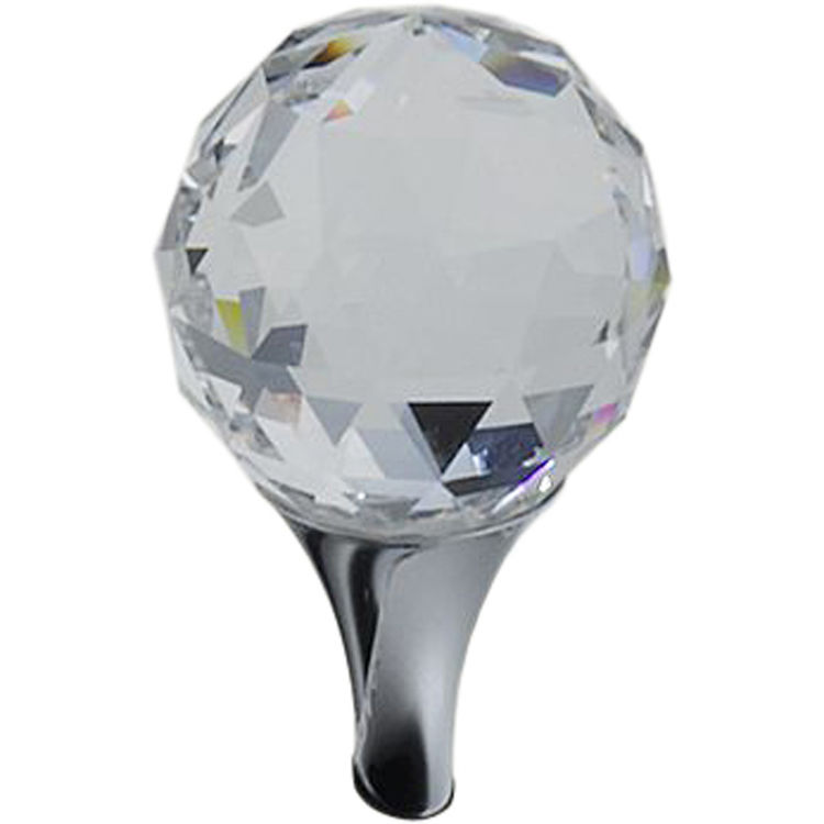Brizo RSVP Faucet Finial in Chrome w/Swarovski Crystal