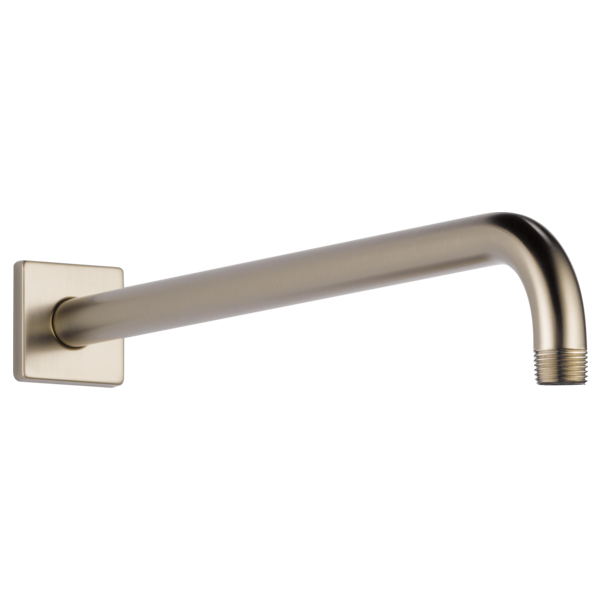 Brizo Essential Wall Mount Shower Arm & Flange In Brushed Nickel