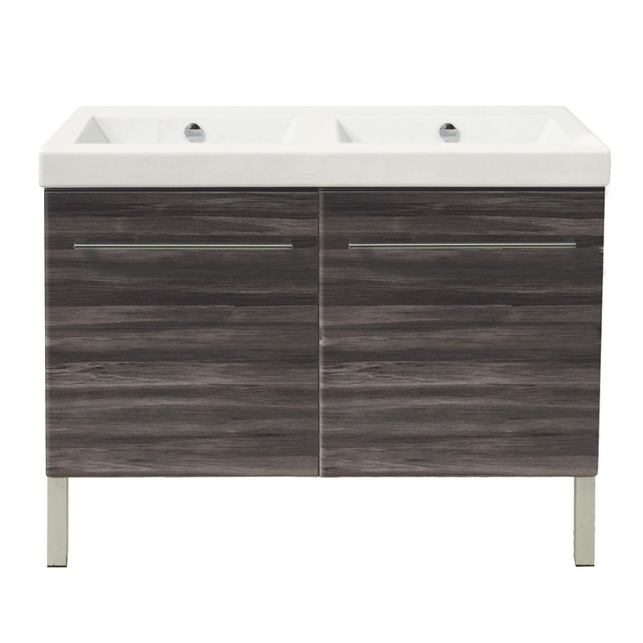 VANITY SET LUX502DO-8-07 CANYON 50in CAB W/DBL 8CC SINK TOP