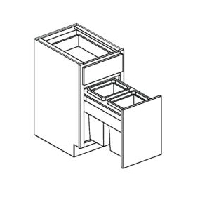 BWB18 WASTEBASKET BSE CLASSIC CHERRY LAVA W.D./FESC