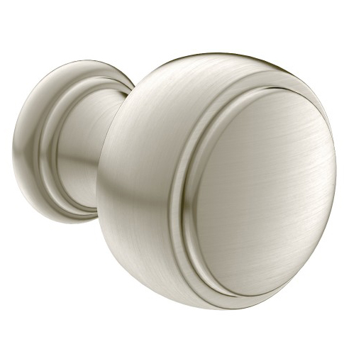 Weymouth Round Cabinet Knob in Brushed Nickel (1 pc)
