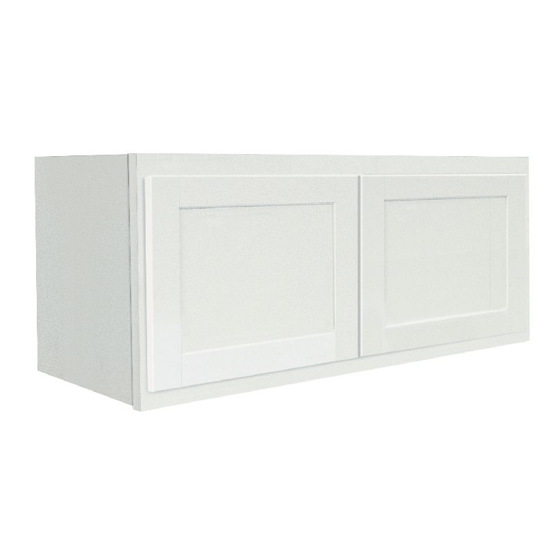Georgetown 33x12x12" Wall Cabinet in White w/2 Doors