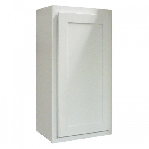 Georgetown 18x30x12" Wall Cabinet in White w/1 Door