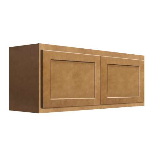 Georgetown 30x24x12" Refrigerator Wall Cabinet in Maple Autumn