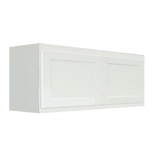 Georgetown 33x12x15" Wall Cabinet in White w/2 Doors