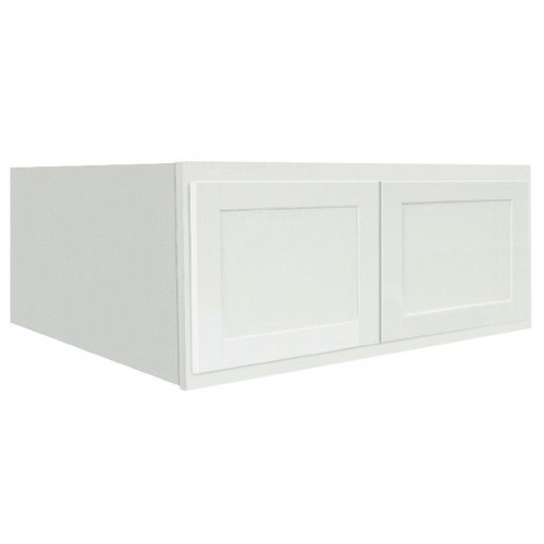 Georgetown 33x12x24" Wall Cabinet in White w/2 Doors