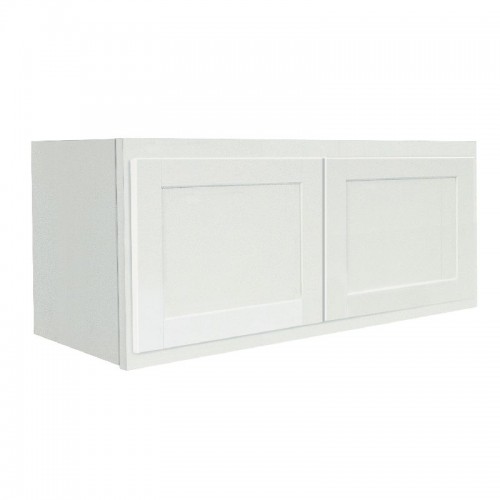 Georgetown 36x12x12" Wall Cabinet in White w/2 Doors