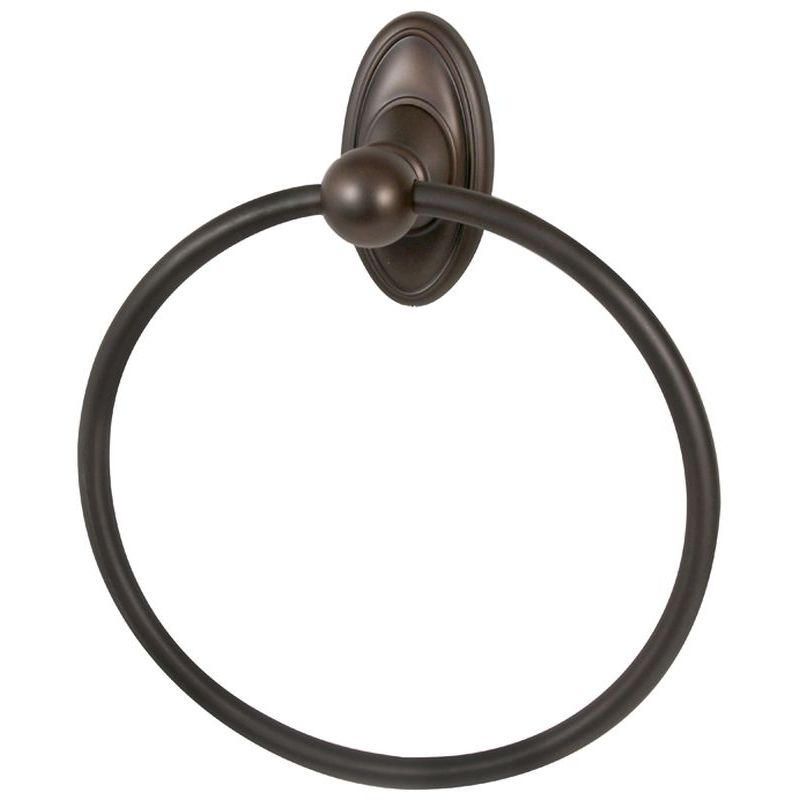 Classic Traditional 7" Towel Ring in Chocolate Bronze