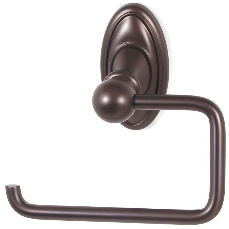 Classic Trad Single Toilet Paper Holder in Chocolate Bronze