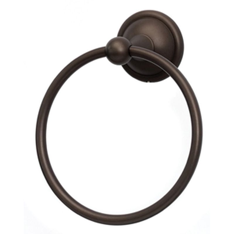 Yale 6" Towel Ring in Chocolate Bronze