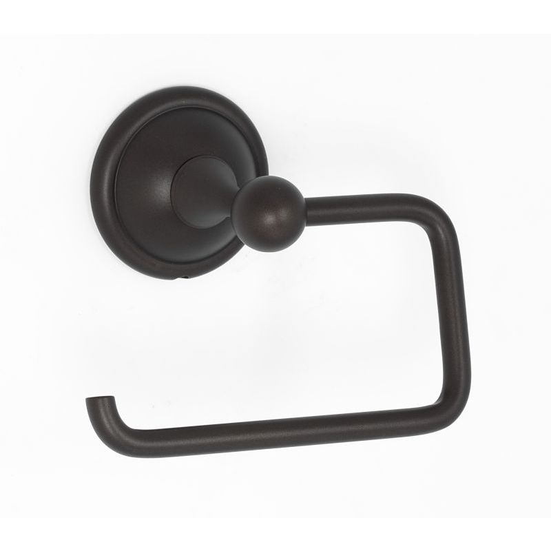 Yale Open Toilet Paper Holder in Chocolate Bronze