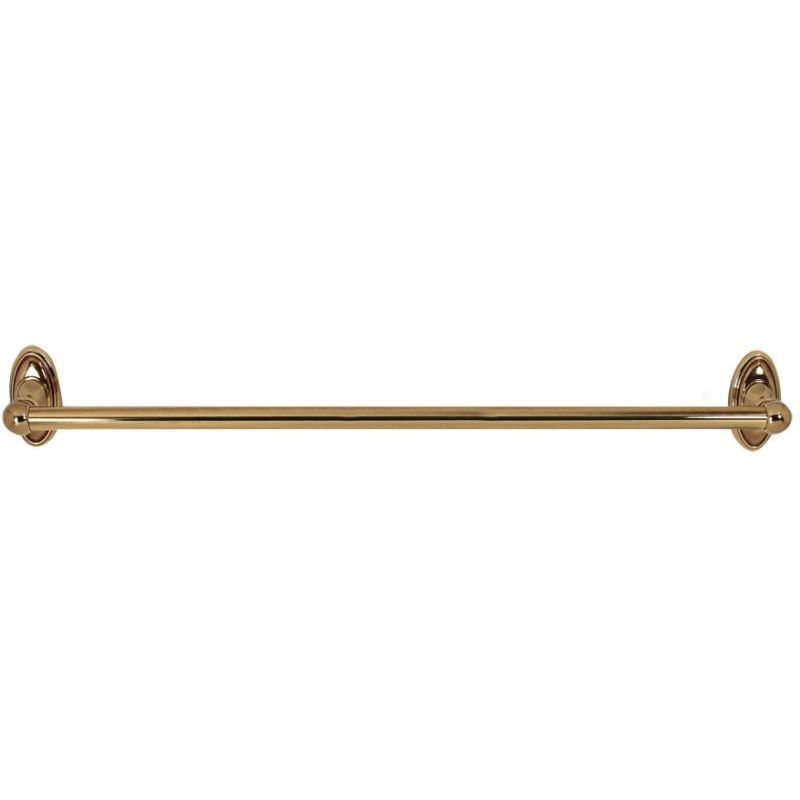 Classic Traditional 24" Towel Bar in Polished Antique