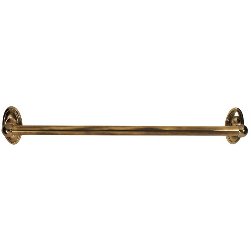Traditional 24x1 Grab Bar in Polished Antique