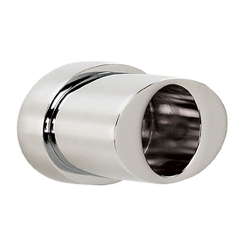 Contemporary III Shower Rod Brackets in Polished Chrome