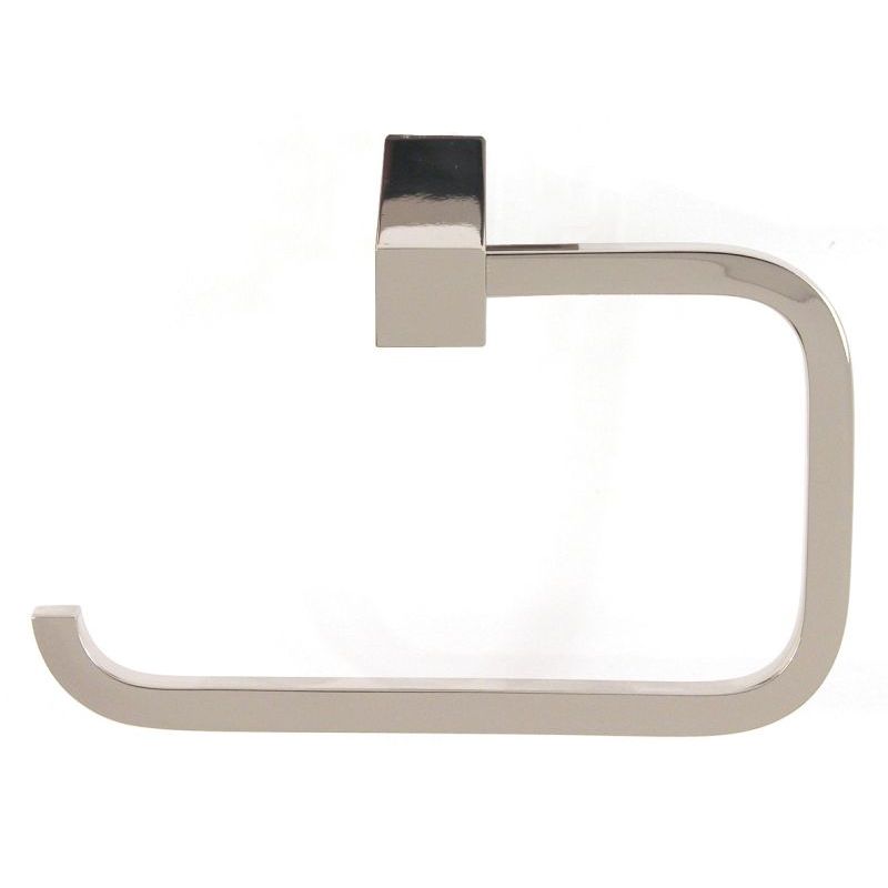 Spa 2 Single Post Toilet Paper Holder in Polished Nickel