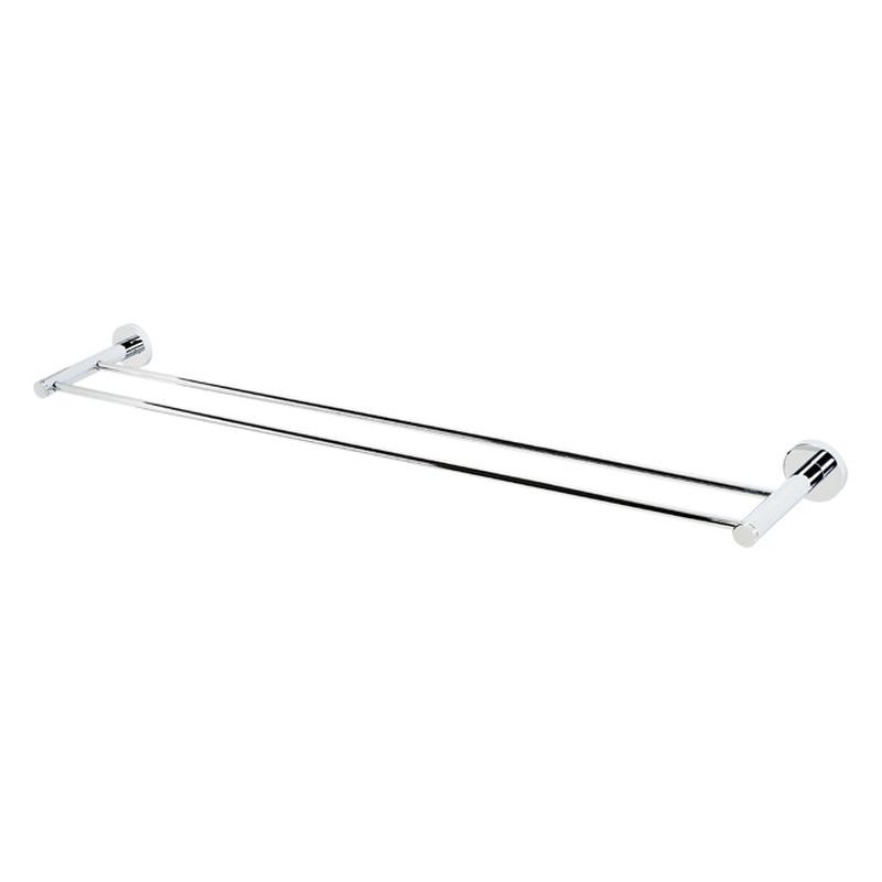 Contemporary I 30" Double Towel Bar in Polished Chrome