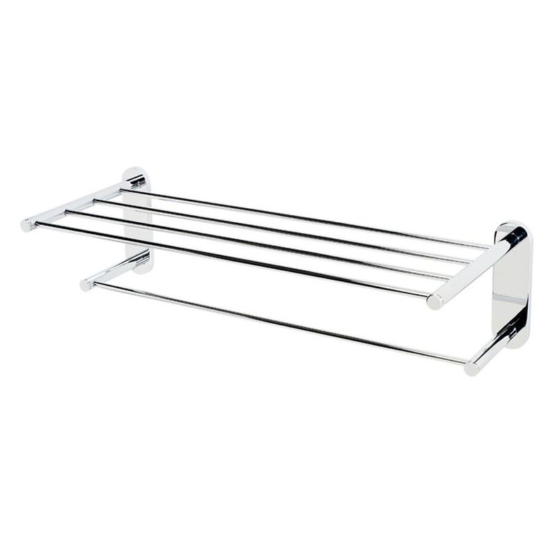 Contemporary I 24" Towel Rack in Polished Chrome