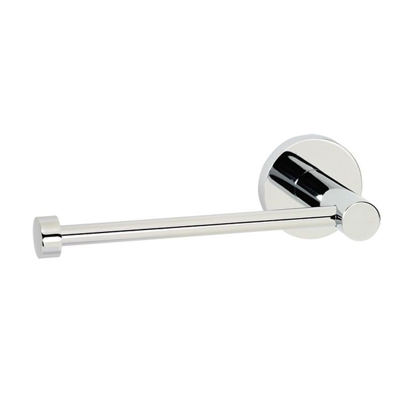 Contemporary I Single Post Toilet Paper Holder in Polished Chrome