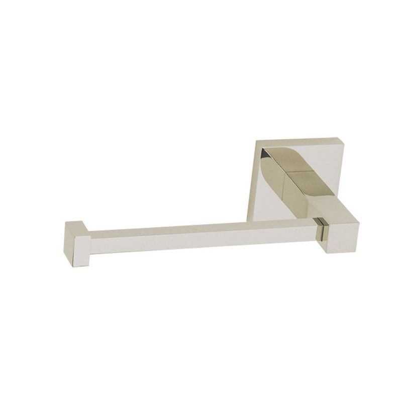 Contemporary II Single Toilet Paper Holder in Polished Nickel