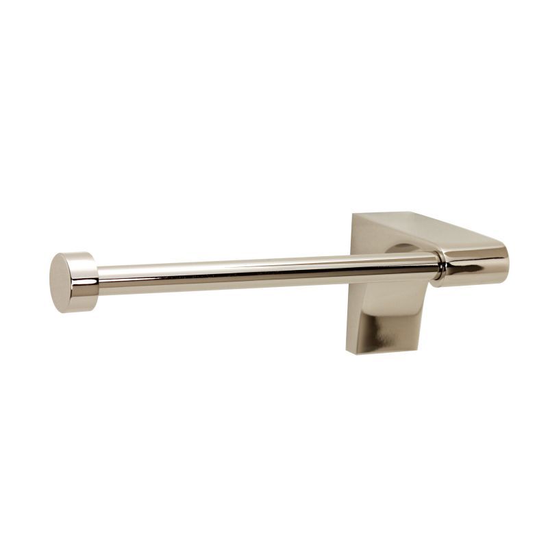 Luna Right Hand Toilet Paper Holder in Polished Nickel