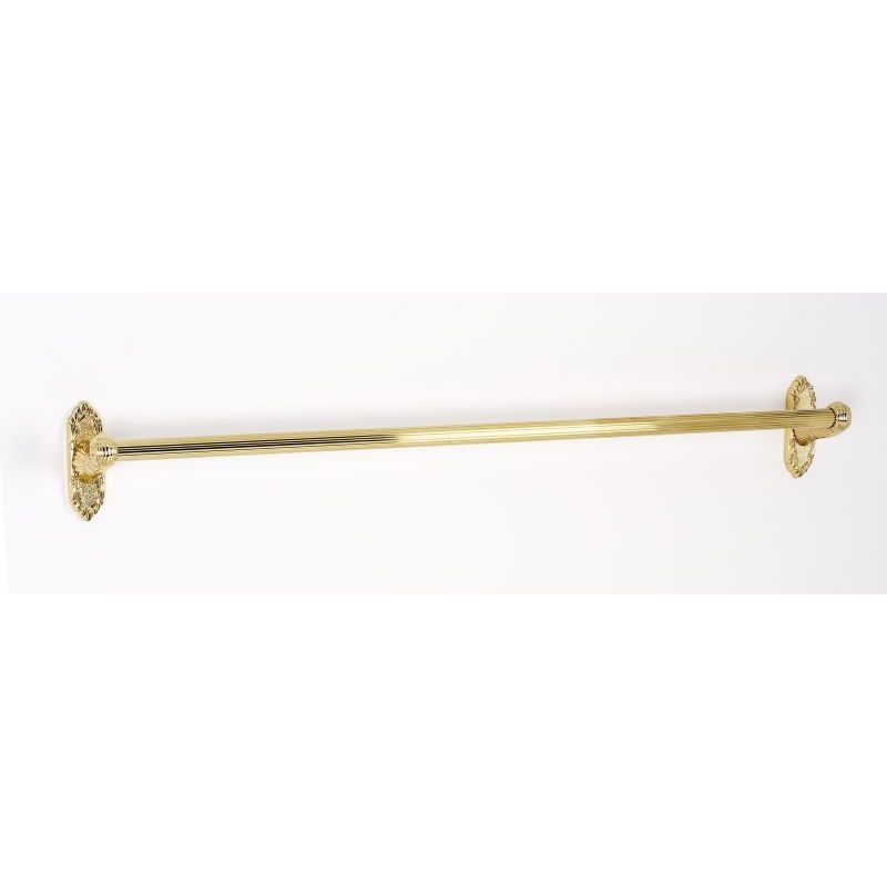 Ribbon & Reed 30" Towel Bar in Polished Brass