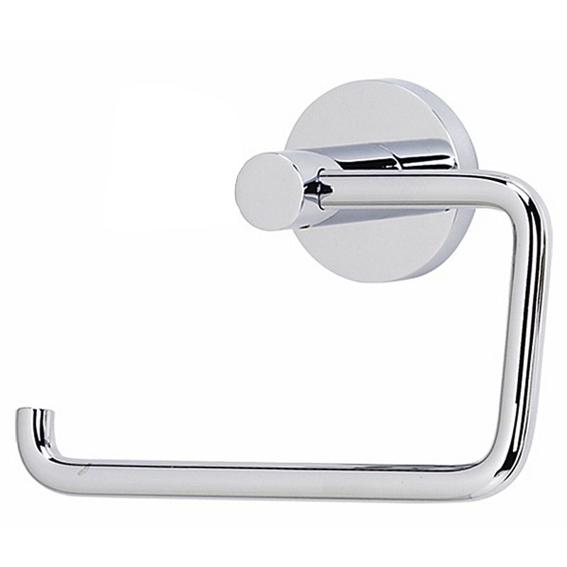 Contemporary I Single Post Toilet Paper Holder in Polished Chrome