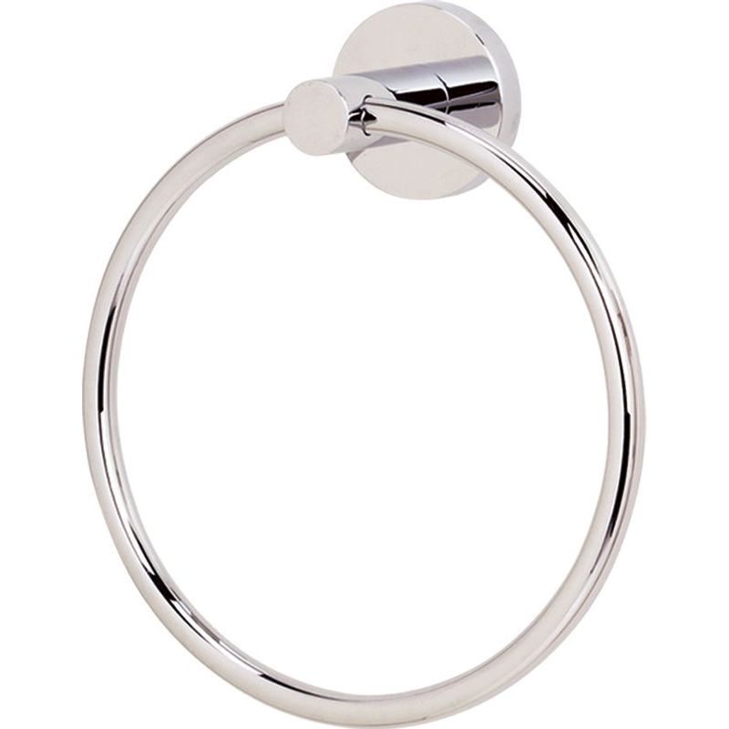 Contemporary I 6" Towel Ring in Polished Nickel