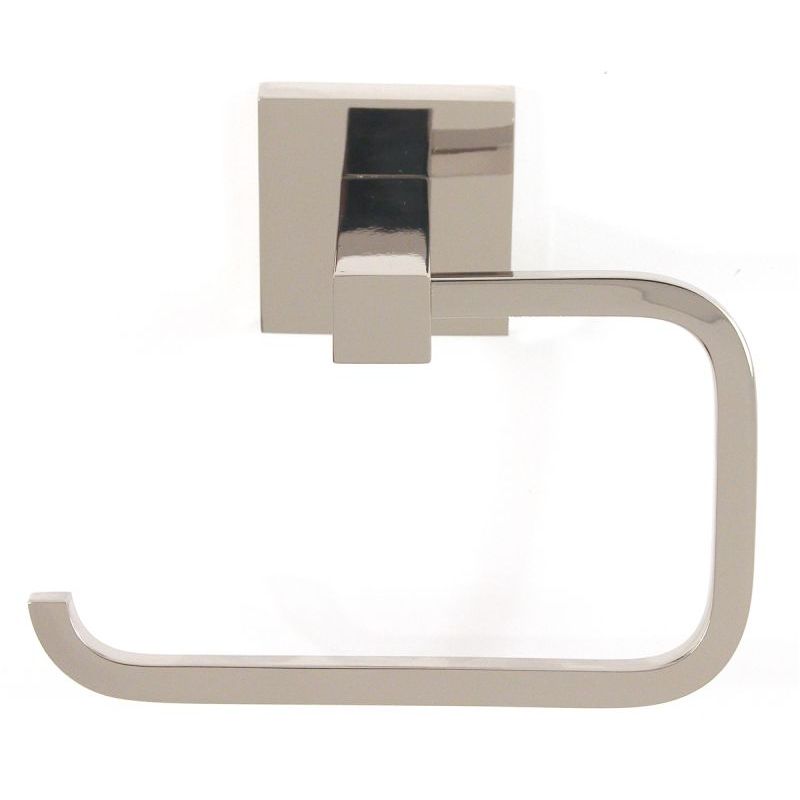 Contemporary II Single Toilet Paper Holder in Polished Nickel