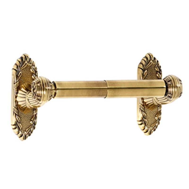 Ribbon & Reed Toilet Paper Holder in Polished Antique