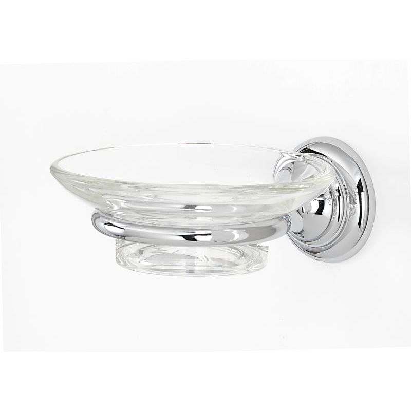 Charlie's Soap Dish w/Holder in Polished Chrome
