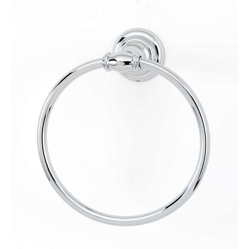 Charlies 6" Towel Ring in Polished Chrome