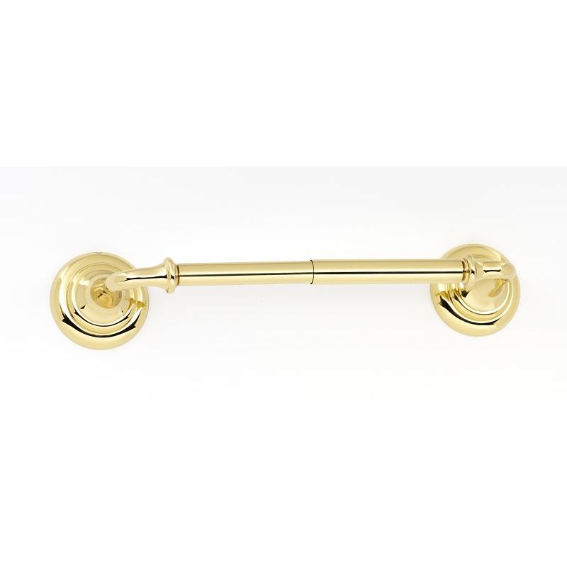 Charlie's Toilet Paper Holder in Polished Brass