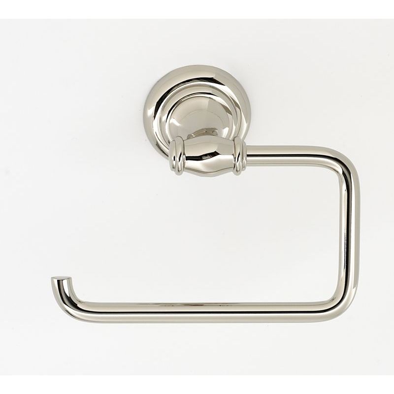 Charlie's Single Post Toilet Paper Holder in Polished Nickel