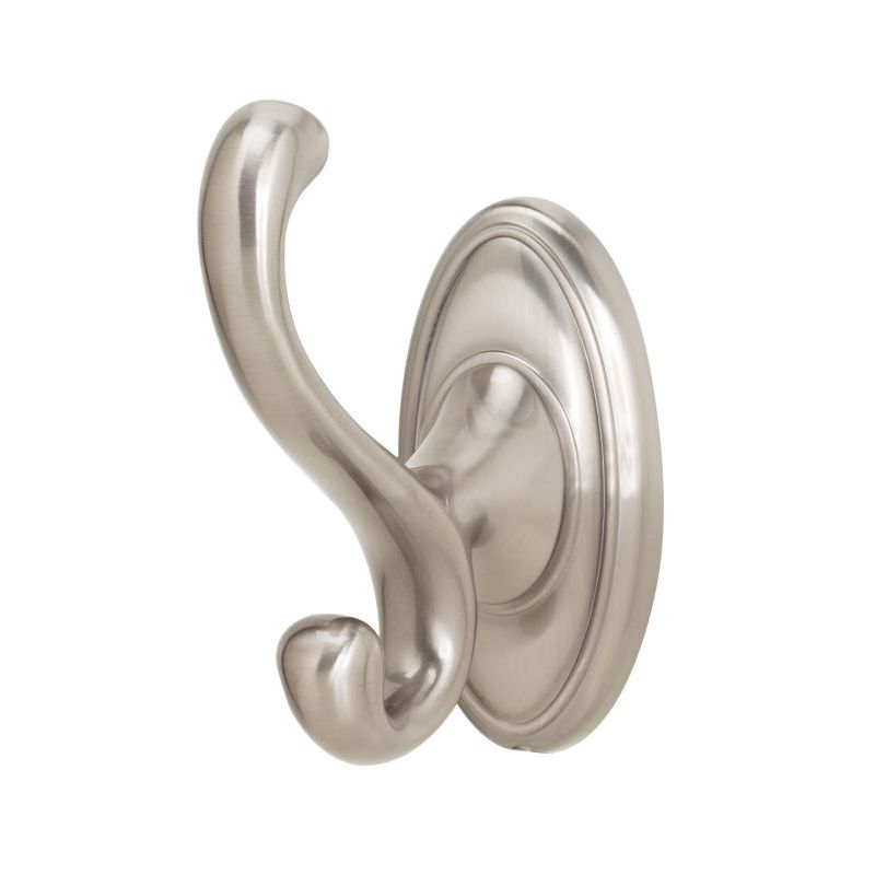 Classic Traditional 4" Robe Hook in Satin Nickel