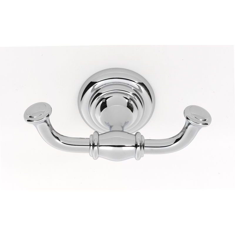 Charlies Double Robe Hook in Polished Chrome